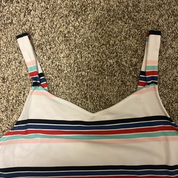 Torrid foxy wide strap Multicolor Striped tank Top size 0 - Picture 8 of 8